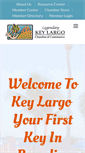 Mobile Screenshot of keylargochamber.org