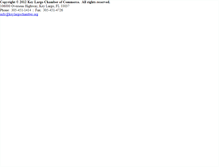 Tablet Screenshot of keylargochamber.com